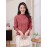 [Soft Ribbed Sweater] Soft Women's Ribbed Pullover Sweater | Long Sleeve Top, Solid Color Casual Chic All-Season Comfort for Versatile Occasions, Everyday Fashion, Comfortable Fit