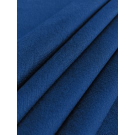 Targeted Development - New Long Knee-Length Slim-Fit Pocket Solid Color Casual Midi Dress