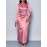 [Elegant Soft Pink Formal Gown] Elegant Women's Soft Pink Long Flowy Gown - Formal & Party Dress | Machine Washable Evening Wedding, Valentine's, Christmas Party Outfit | Sophisticated Design, Comfortable Fit, Glamorous Special Occasion Wear