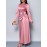 [Elegant Soft Pink Formal Gown] Elegant Women's Soft Pink Long Flowy Gown - Formal & Party Dress | Machine Washable Evening Wedding, Valentine's, Christmas Party Outfit | Sophisticated Design, Comfortable Fit, Glamorous Special Occasion Wear