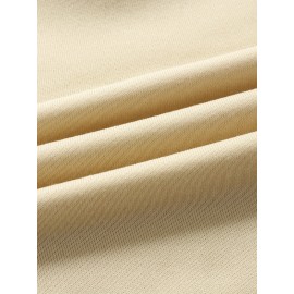 Women's Soccer Mom Graphic Hoodie - Cozy Fall & Winter Pullover with Drawstring, Beige Casual Sweatshirt Featuring 